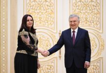 Президент Ўзбекистонга янги тайинланган тўққиз давлат элчиларининг ишонч ёрлиқларини қабул қилди