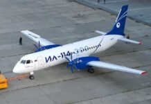 Россиянинг Ил-114-300 самолёти 40 даража иссиқликдаги синовлар учун Ўзбекистонга келди