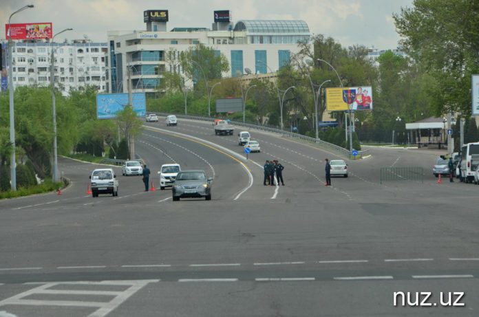 В Ташкенте организован 61 пост ДПС. Закрыты 75 второстепенных дорог