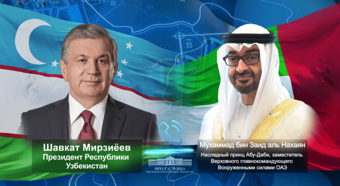 Шавкат Мирзиеев обсудил с Наследным принцем Абу-Даби меры по противодействию коронавирусу