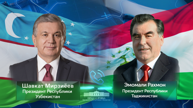 Президенты Узбекистана и Таджикистана обсудили совместные меры по борьбе с COVID-19