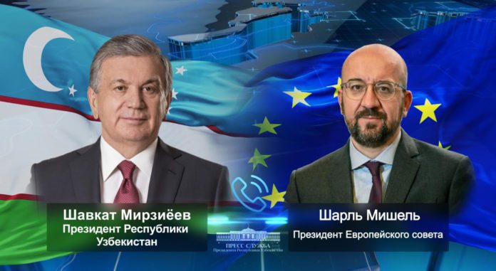 Шавкат Мирзиеев и Президент Европейского Совета обсудили вопросы узбекско-европейского сотрудничества