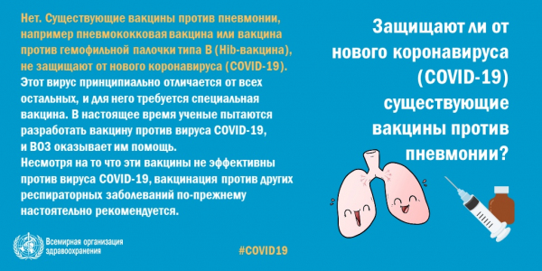 Защищают ли от коронавируса существующие вакцины против пневмонии Защищают ли от коронавируса существующие вакцины против пневмонии