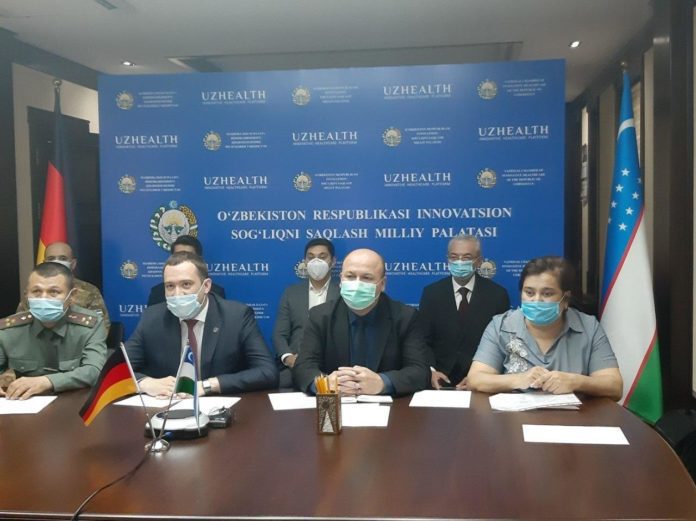 Национальная палата инновационного здравоохранения Узбекистана и Германский Институт имени Роберта Коха обсудили стратегию по выходу из карантина Национальная палата инновационного здравоохранения Узбекистана и Германский Институт имени Роберта Коха обсудили стратегию по выходу из карантина