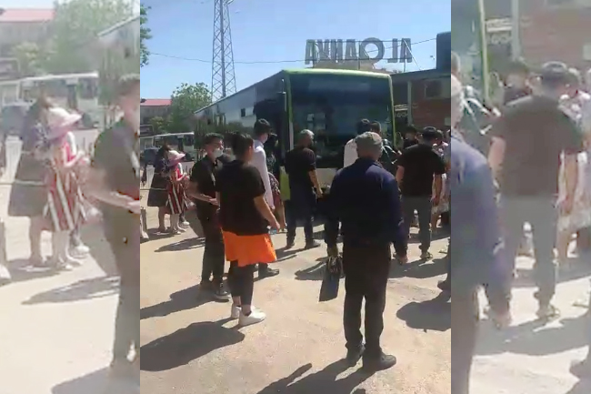 автобус сбил