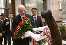 Президент FIFA Джанни Инфантино прибыл в Узбекистан